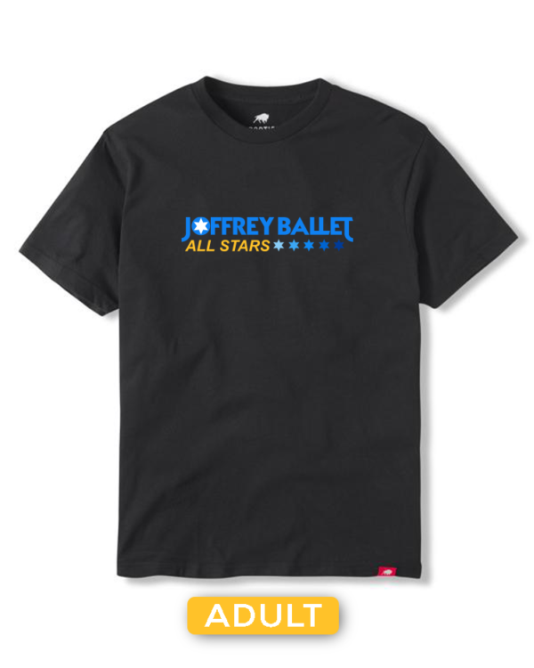 Joffrey All Stars Adult Black T-Shirt